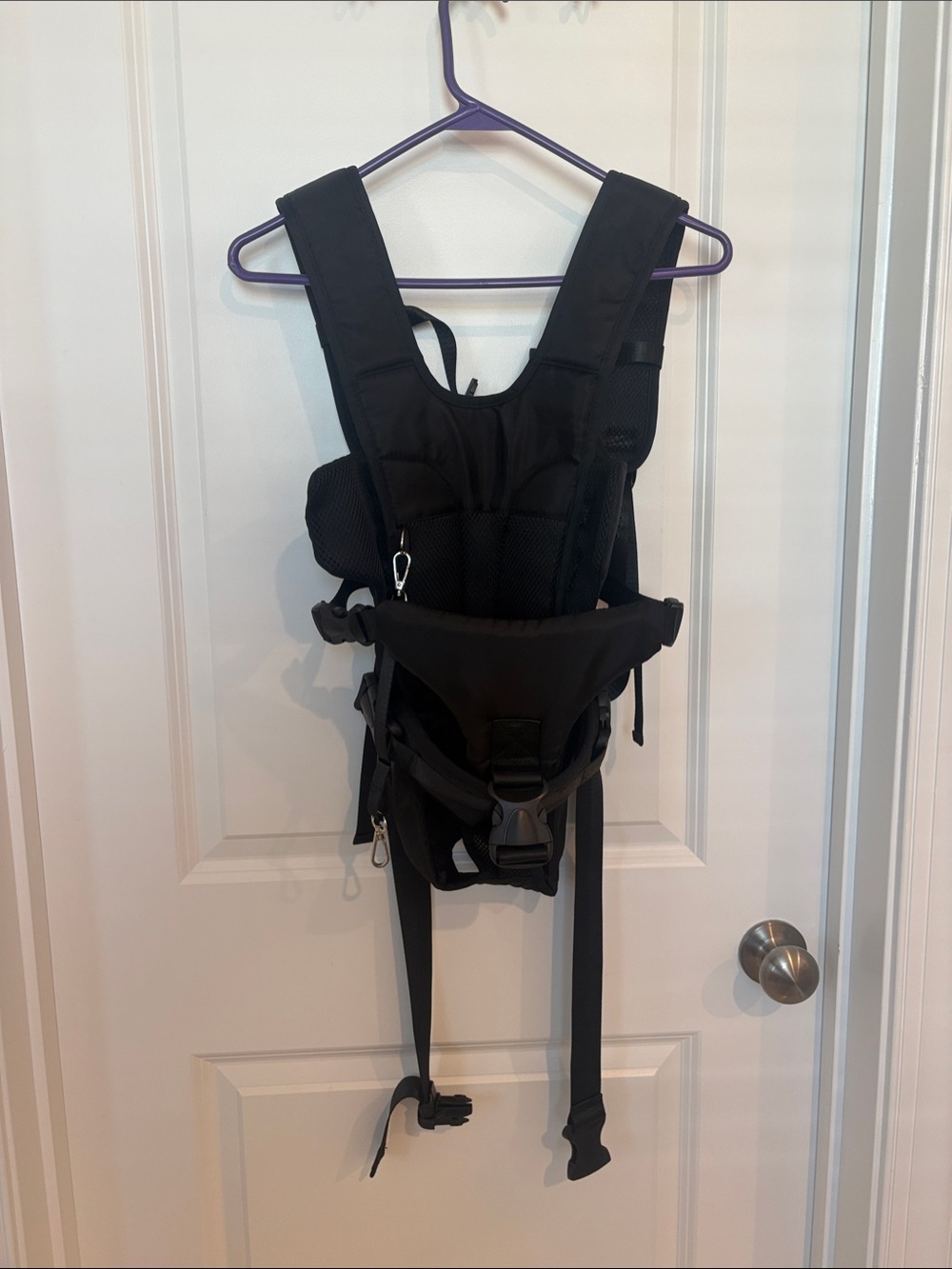 YUDODO Black Adjustable Pet Carrier Backpack Dog Carrier- small 6-11 lbs